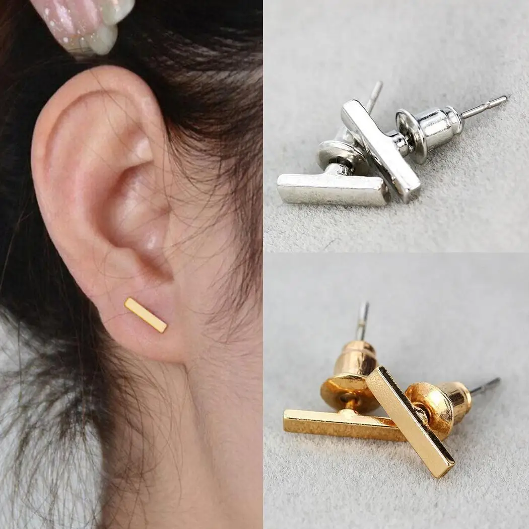 Женские серьги гвоздики в стиле панк повседневные для вечеринки бизнес стиль