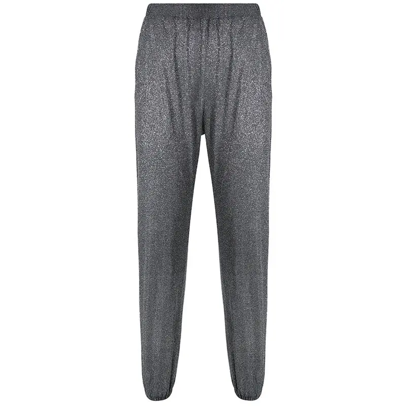 Светоотражающие Брюки для женщин новинка 2019 хит продаж модный дизайн готический