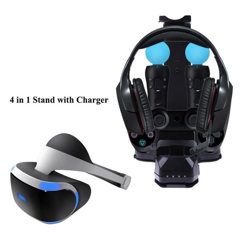 Игровые аксессуары с 5в1 Vr подставкой Ps4 Move контроллером зарядные устройства для Ps