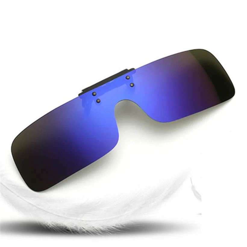 XojoX мужские поляризованные солнцезащитные очки на клипсах женские антибликовые