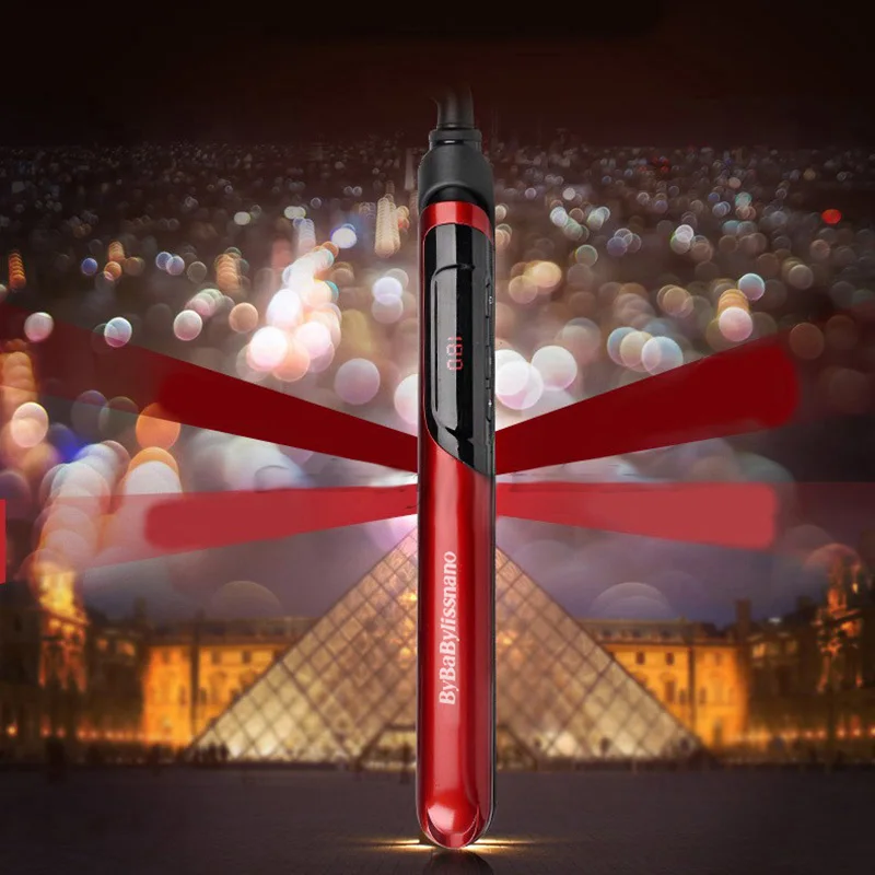 Профессиональный Выпрямитель для волос светодиодный утюжок выпрямления прямые