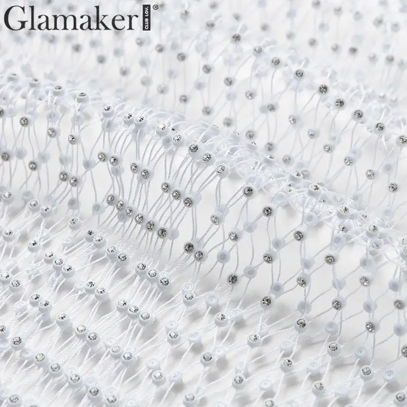 Glamaker, выдалбливают, алмазные, вечерние, женское платье, Ретро стиль, прозрачное, сексуальное, ретро, Клубное, летнее платье,, vestidos de fiesta