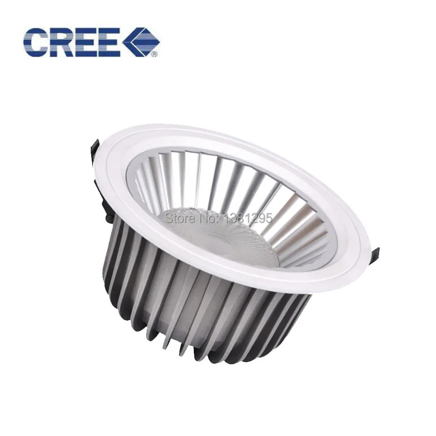 

Led downlight light CREE COB Ceiling Spot Light 20W 30W 40W 220V Recessed Ceiling Down Lights Indoor Lighting Fixture Lamp 4000K