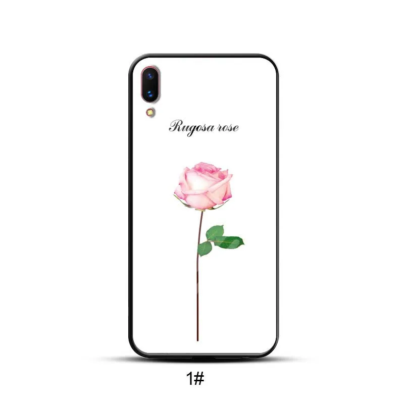 Cute Cartoon Paint Tempered Glass Case For Xiaomi Redmi 5 5Plus 5A 6 6A 6Pro S2 Note pro 4X Pro Cases Soft TPU Edge Cover |