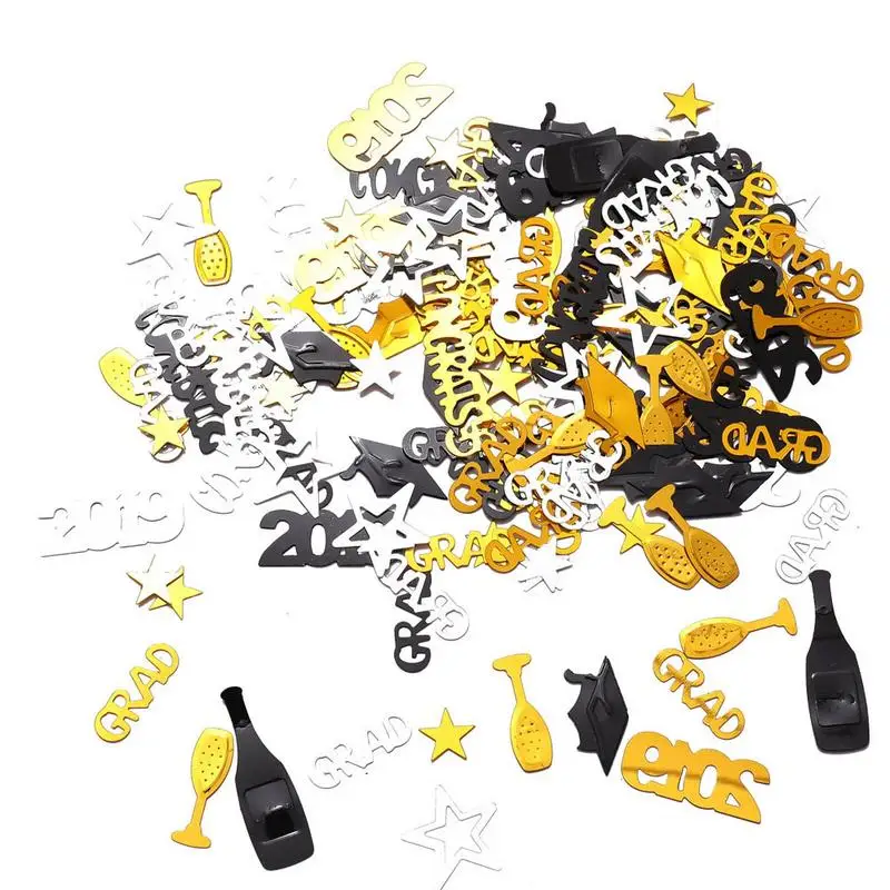 Украшения для выпускного вечера яркие украшения из конфетти рабочего стола 2019 |