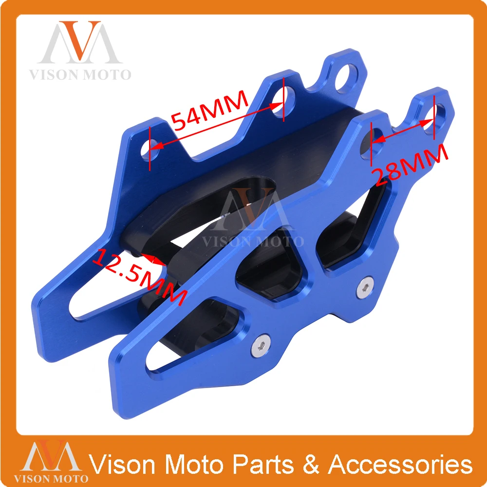 CNC алюминиевая направляющая для цепи защитная защита YAMAHA YZ125 YZ250 08 16 YZ250F YZ450F YZF450 07