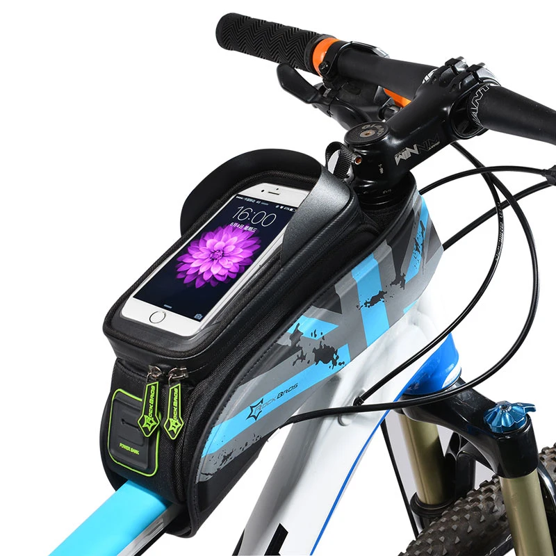 Горячие-Rockbros Mtb дорожный велосипед сумки непромокаемые нажатие на экран