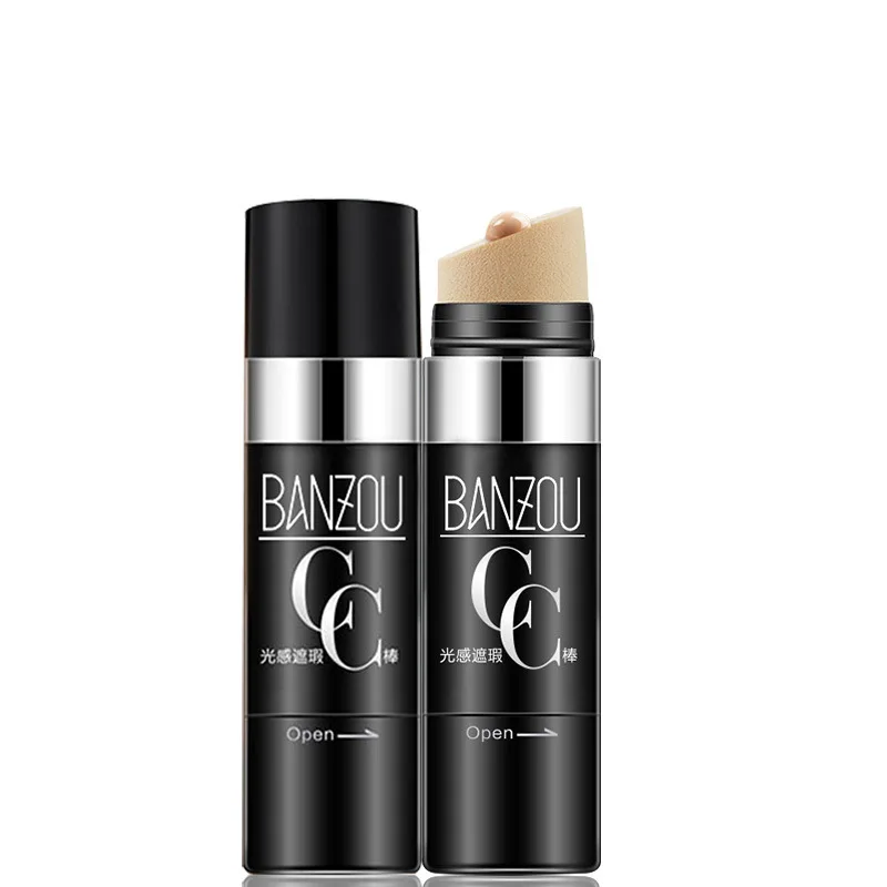 Face Air Cushion CC Moisturizing Foundation Makeup Cover Waterproof Whitening Concealer Stick Brighten Skin Color |