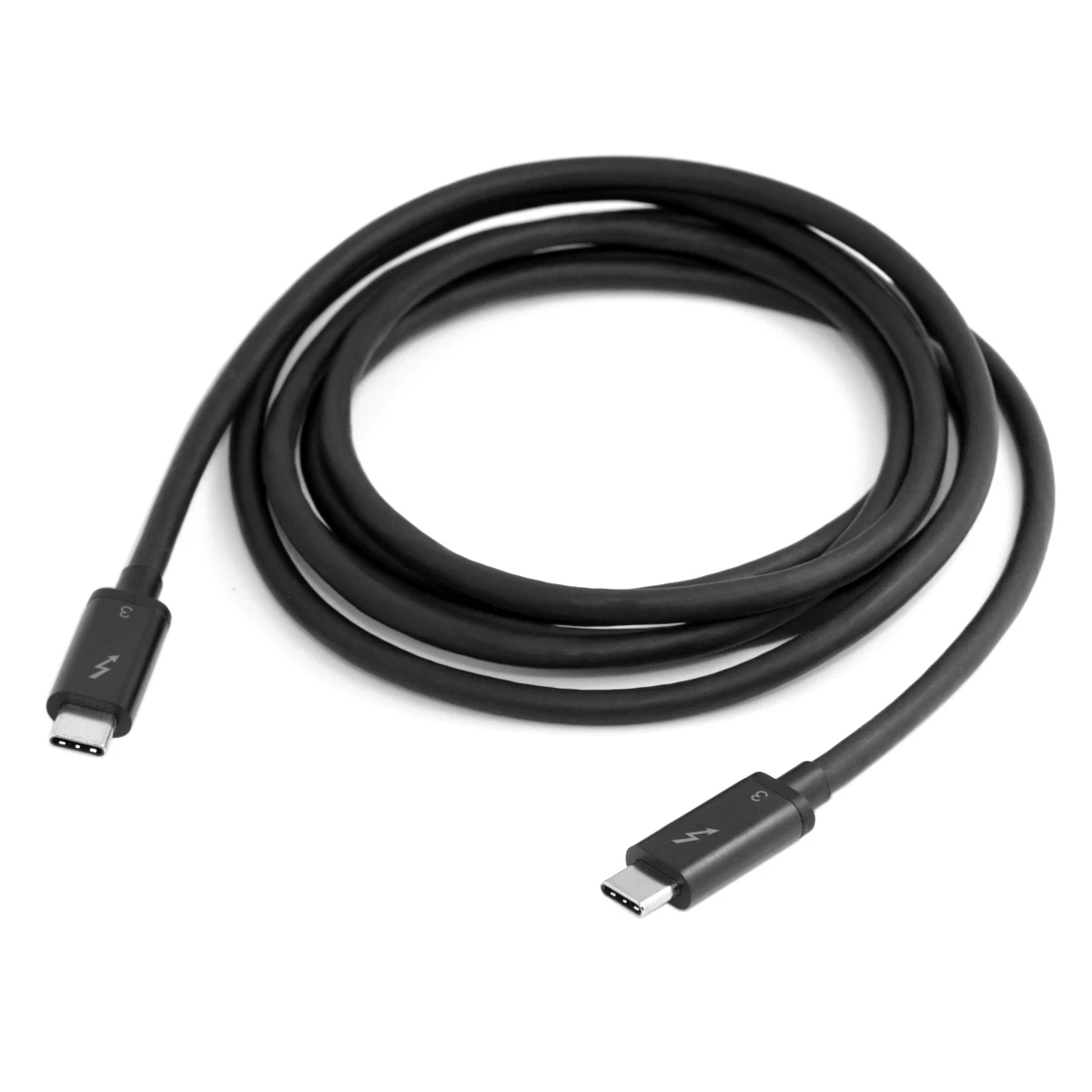 

CYSM CY Thunderbolt 3 USB-C USB 3.1 Male to Thunderbolt 3 Male 40Gbps Cable for PC & Laptop 2m