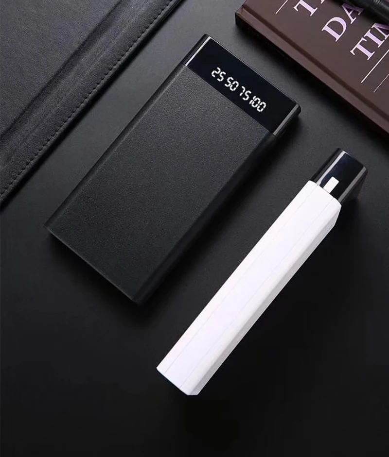 Внешний аккумулятор 20000 мА/ч двойной USB портативный ЖК внешний зарядное