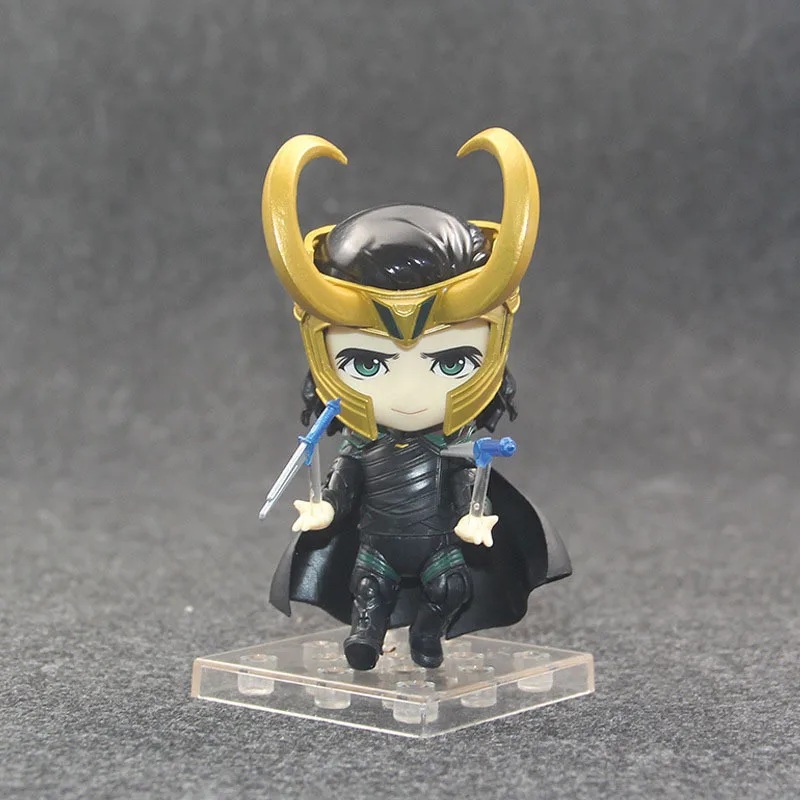 Марвел Тор Ragnarok Loki фигурки Q Ver 866 Nendoroid Modello Bjd Giocattoli 10 см|Игровые и трансформеры| |