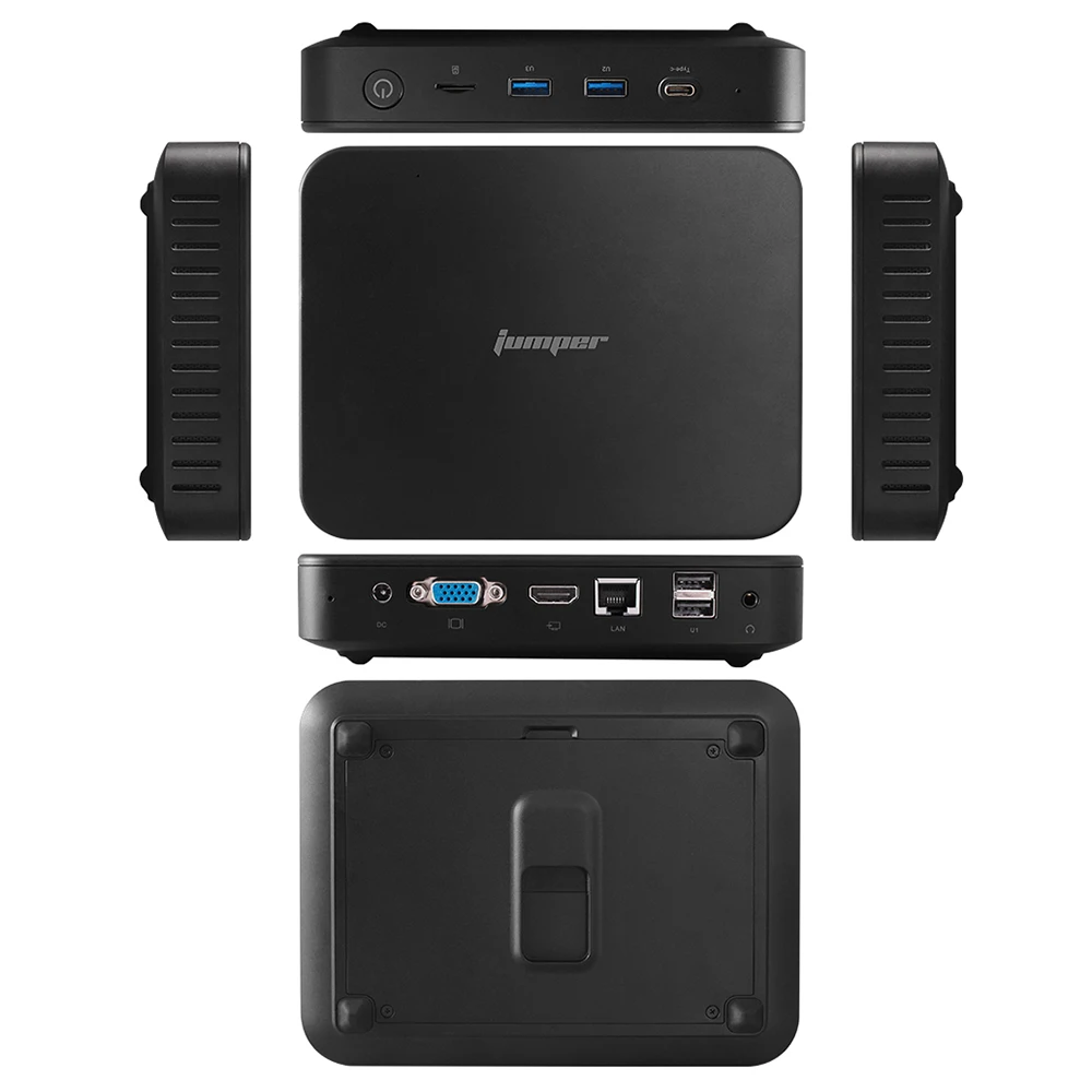 Джемпер ezbox Z8 мини-ПК с Windows 10 Домашняя ядерным процессором Intel Atom X5-Z8350 HD Graphics 500 2 4