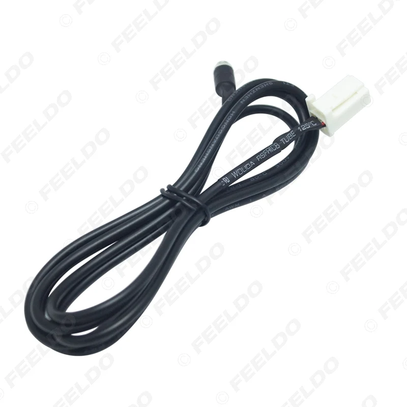 USB кабель FEELDO для подключения внешней аудиосистемы MP3 с разъемом 3 5 мм к 8