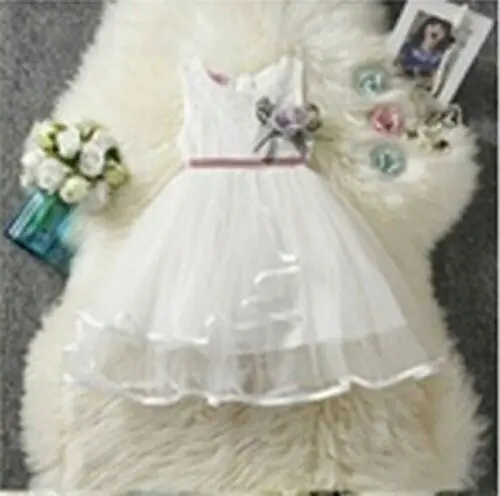 Baby Girl Sleeveless casual Dress Princess Pageant baby girl Lace Tutu Dresses | Детская одежда и обувь