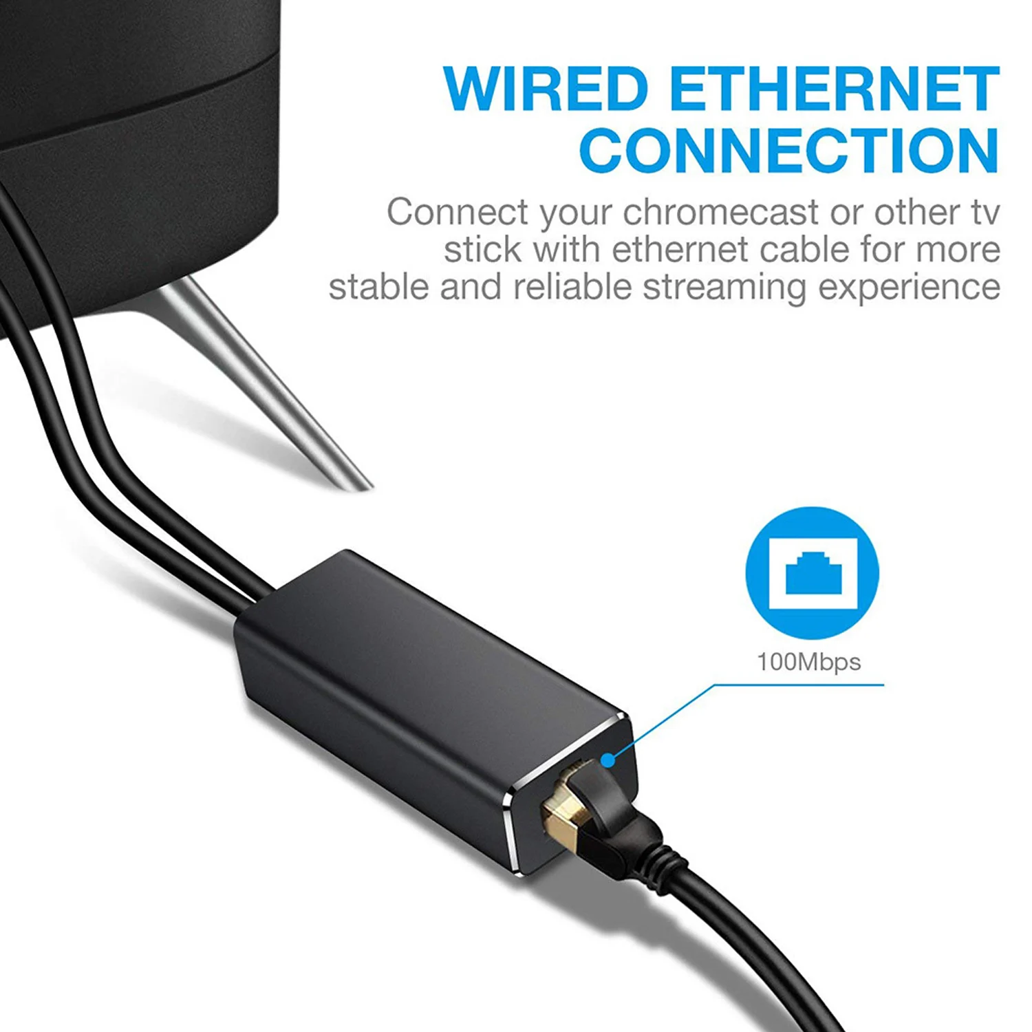 100Mbps Micro Ethernet Adapter Network Card for Amazon Fire TV Stick Raspberry Pi Zeros Chromecast Audio Ultra 1 2 | Компьютеры и офис