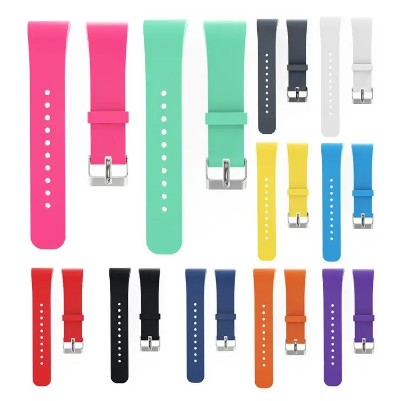Силиконовый ремешок для часов Samsung Gear Fit 2 SM R360/Fit2 Pro R365 11 цветов|Ремешки часов| |