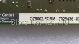 Доска промышленного оборудования MAHR ГмбХ OZ9002 5152.001B 0Z9002 форма 7029436 03170 5403|Платы