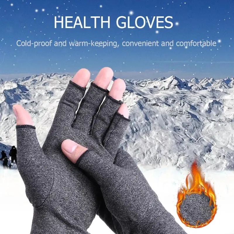 1 пара женские и мужские хлопковые эластичные перчатки при артрите унисекс для