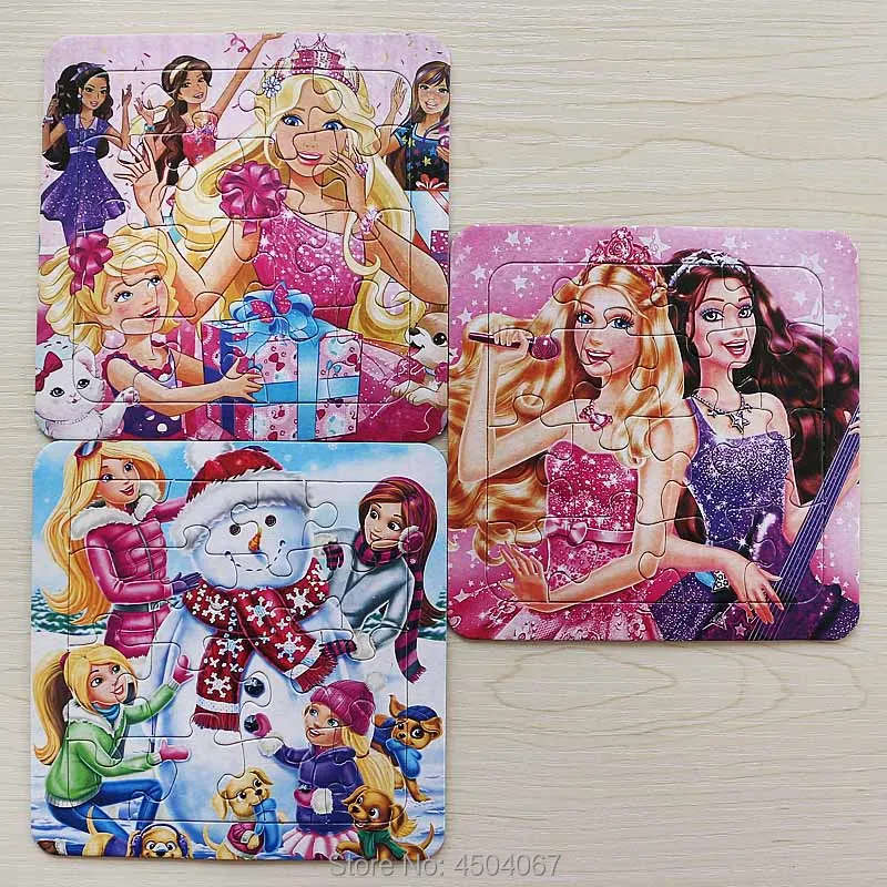 Bobbi Series Puzzles Animal Cartoon Educational Toy For Children Digital Paper Puzzle Game Kid Toys Free Shipping | Игрушки и хобби