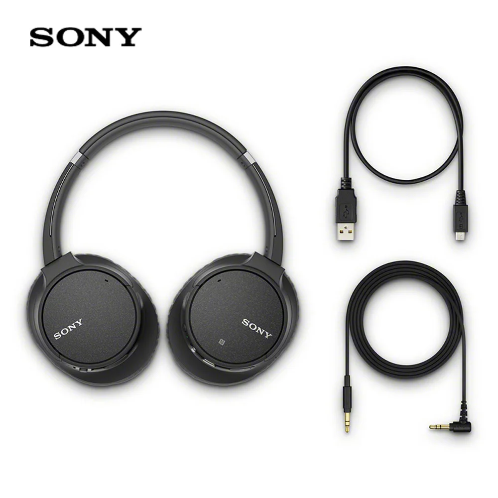 Беспроводные Bluetooth наушники SONY WH CH700N с шумоподавлением Накладные NFC aptX HD
