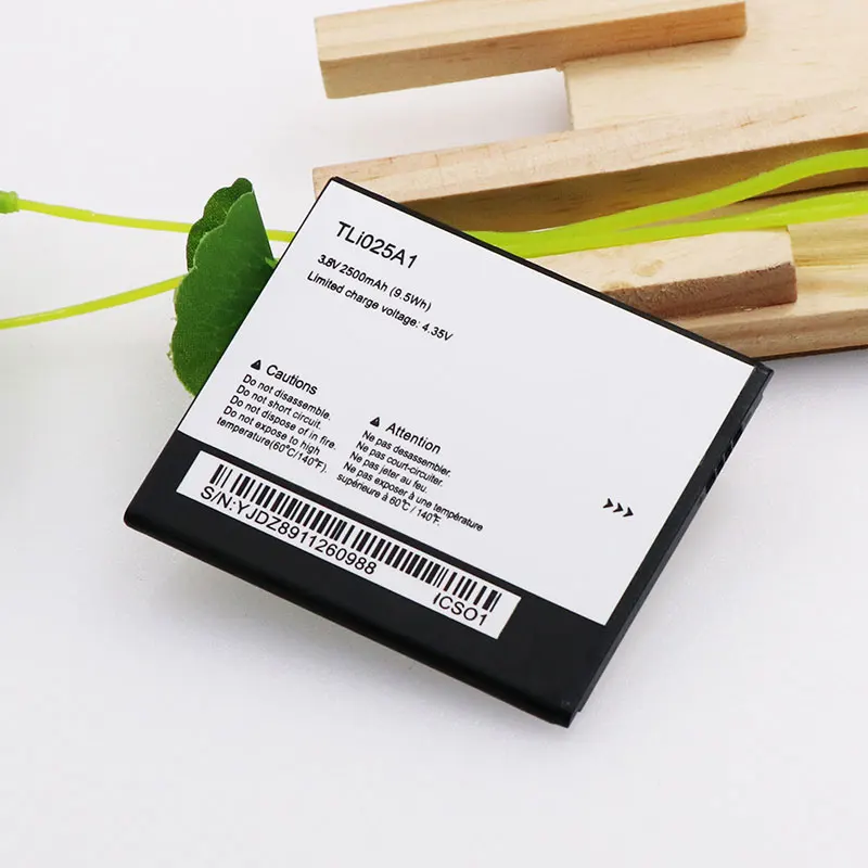 DyGod 2500 мАч для Alcatel TLi025A1 POP 4 OT 5051X 5051D батарея Замена батареи Bateria