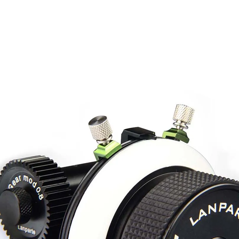 LanParte 15mm 0.8 Mod Follow Focus for DSLR Lens with A/B Hard Stop and Quick Release | Электроника