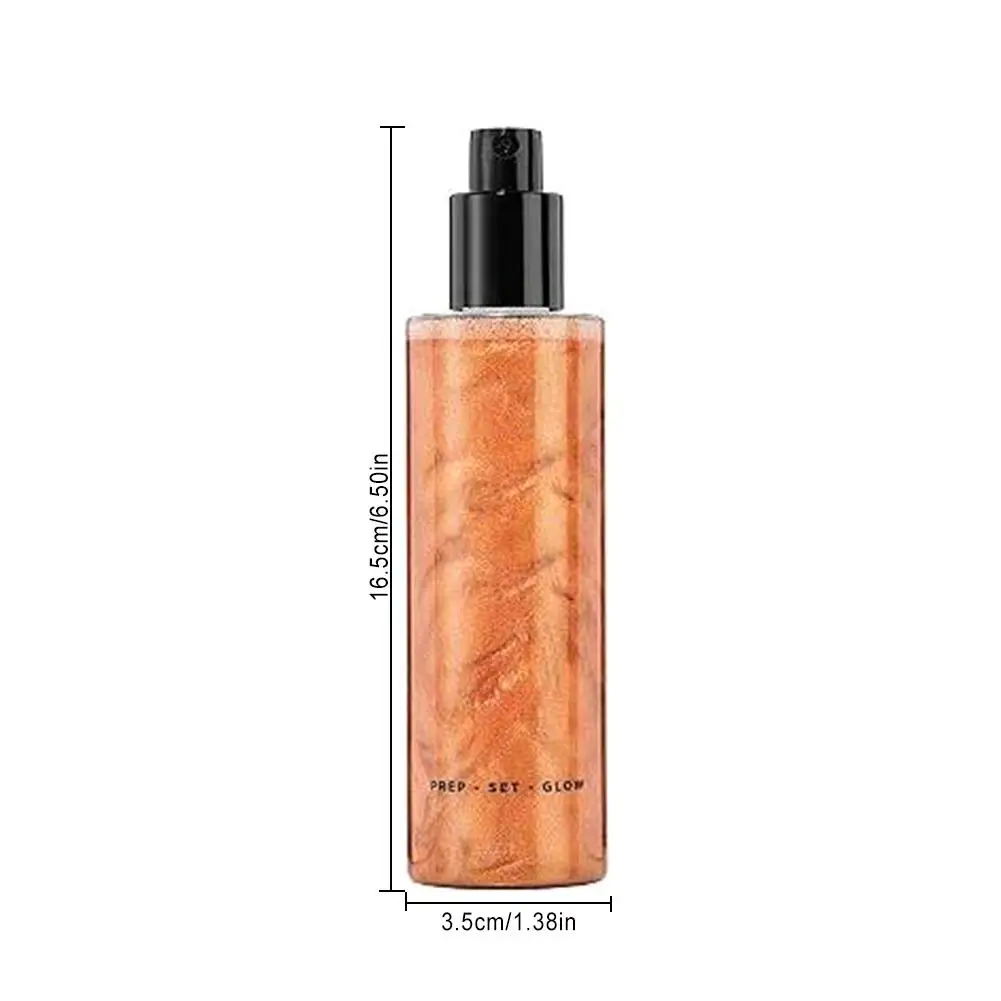 Блеск для макияжа спрей струящийся песок макияж увлажняющий жидкий хайлайтер