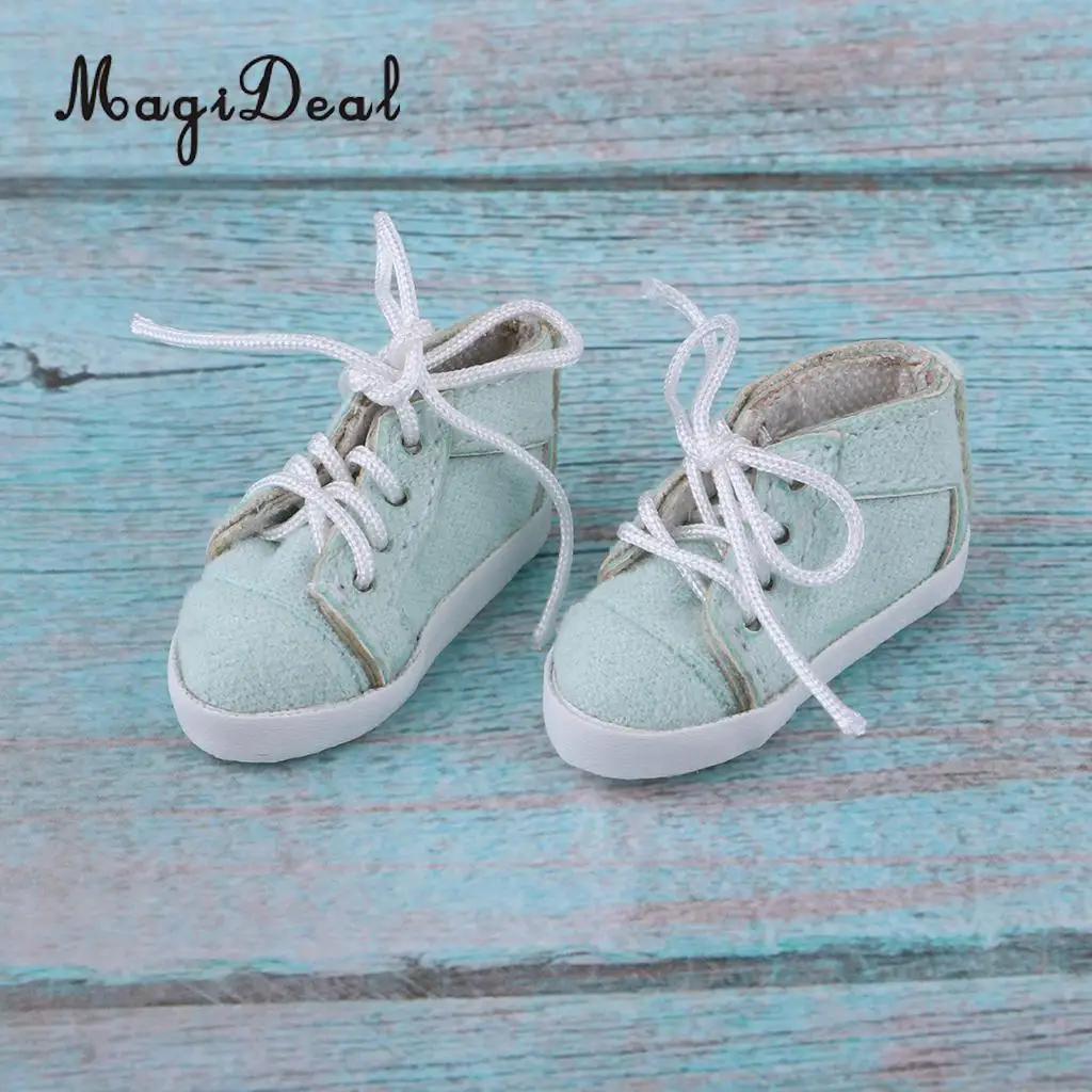 Fashion Lace Up Canvas Casual Shoes for 1/6 Blythe Doll Clothes Accessories | Игрушки и хобби