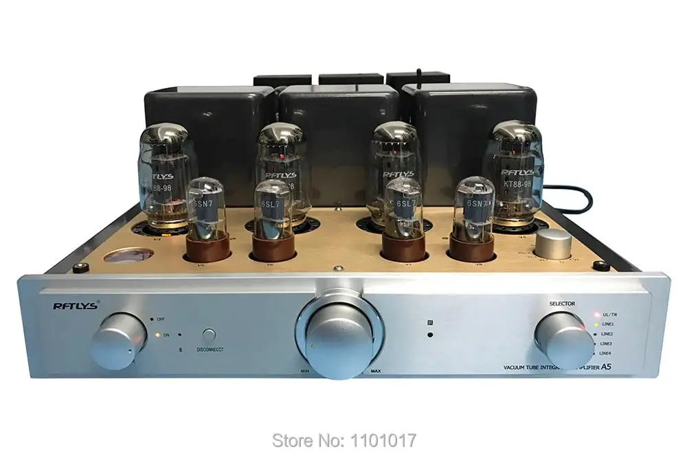 RFTLYS A5 KT88 ламповый усилитель HIFI EXQUIS интегрированный Push& Pull AMP с Bluetooth