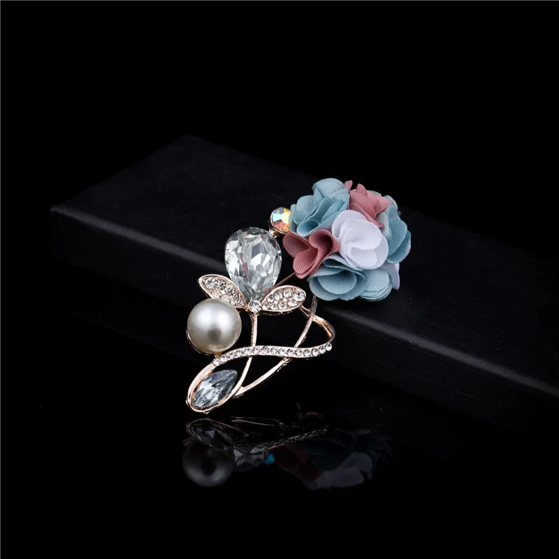 Мода ретро элегантный нежный ручной работы имитация жемчуга брошь булавки