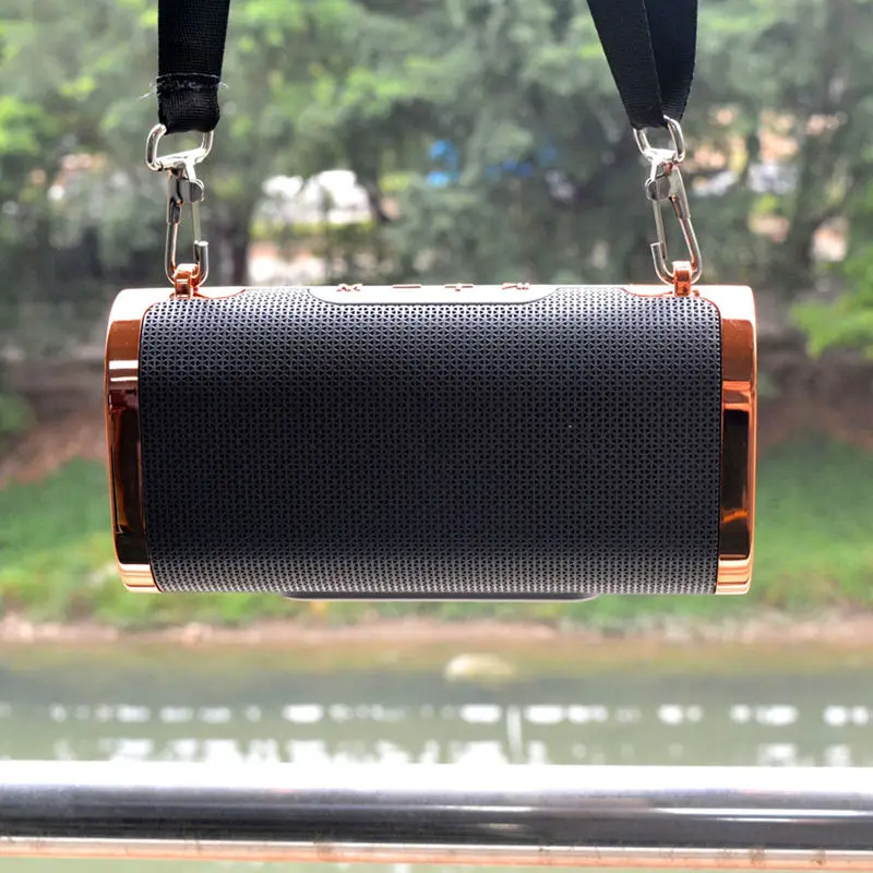 AABB горячий стиль плечевой ремень Bluetooth динамик двойной Двойная диафрагма