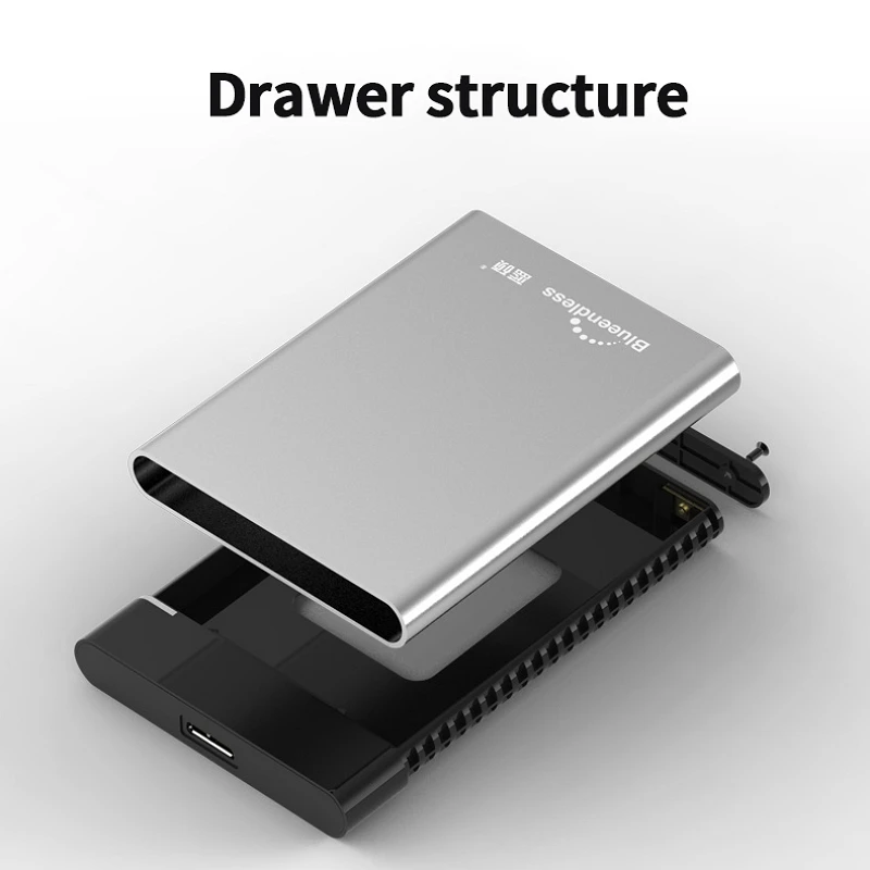 BLUEENDLESS 2 5 дюймов корпус для жесткого диска Sata внешний жесткий диск Корпус USB 3 1