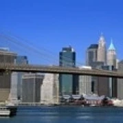 США Новый Йорк Бруклинский мост плакат печать (36x12) | Дом и сад