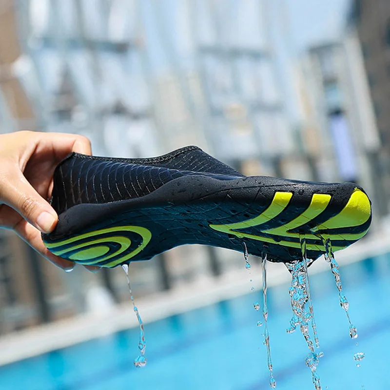 Быстросохнущая Водная обувь мужские плавательные туфли босоножки уличная