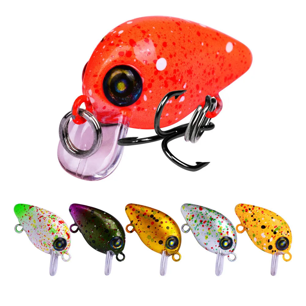 Классическая искусственная пластиковая приманка симуляции наживки для ловли тунца с 6 цветами, 3 см и крупной фальшивой головой на привязке.