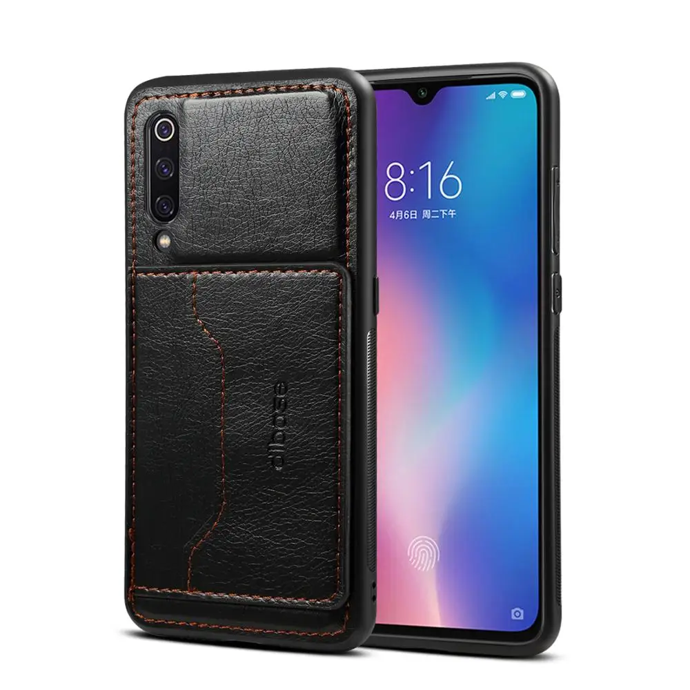 Роскошные кожаные чехлы для Xiaomi mi 9 чехол для телефона Multi футляр для карточек визитница для Xiaomi mi 9 SE mi 9 mi 9SE задняя крышка