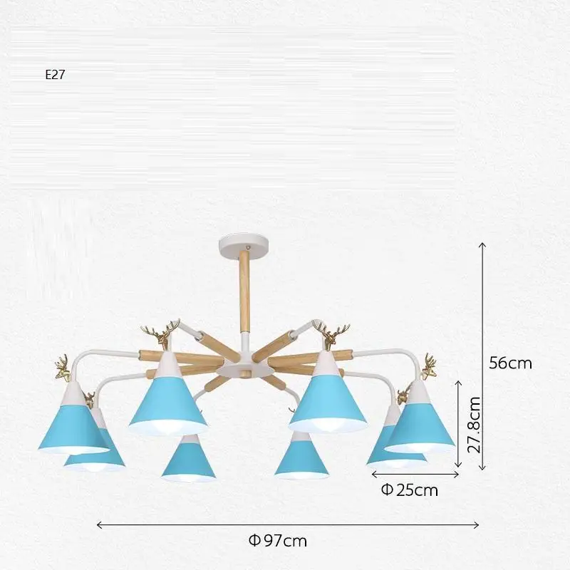 Moderni Chandelier Hanglamp Industrieel Para Comedor De Techo Moderna Lampara Colgante Suspension Luminaire Hanging Lamp | Лампы и