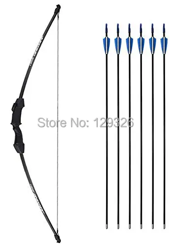 Набор для стрельбы из лука и стрел 45 дюймов комплект с 6 стрелами 18 фунтов