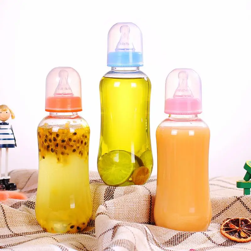 Световой молоко бутылка для напитков бутылку экологически чистых пластиковая