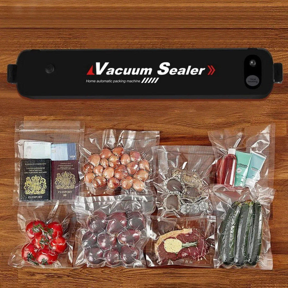 Vacuum Sealer Household Automatic Food Preservation Machine For Kitchen Dry Moist With 15Pcs Sealing Bags Uk | Бытовая техника
