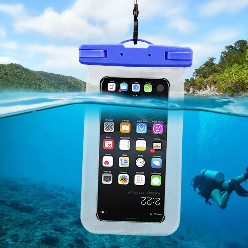 2019 купальная сумка для мобильного телефона водонепроницаемая iphone x 6 plus 7 8 P все