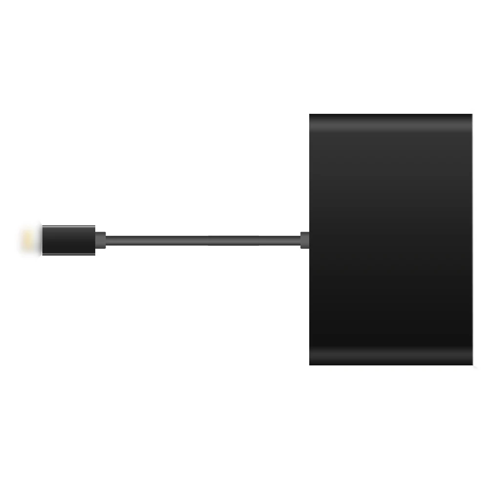 Портативный Mirrorlink для Apple интерфейс к HDMI VGA AV Аудио Видео адаптер iPad iPod iPhone 5 6 7 8 X| |
