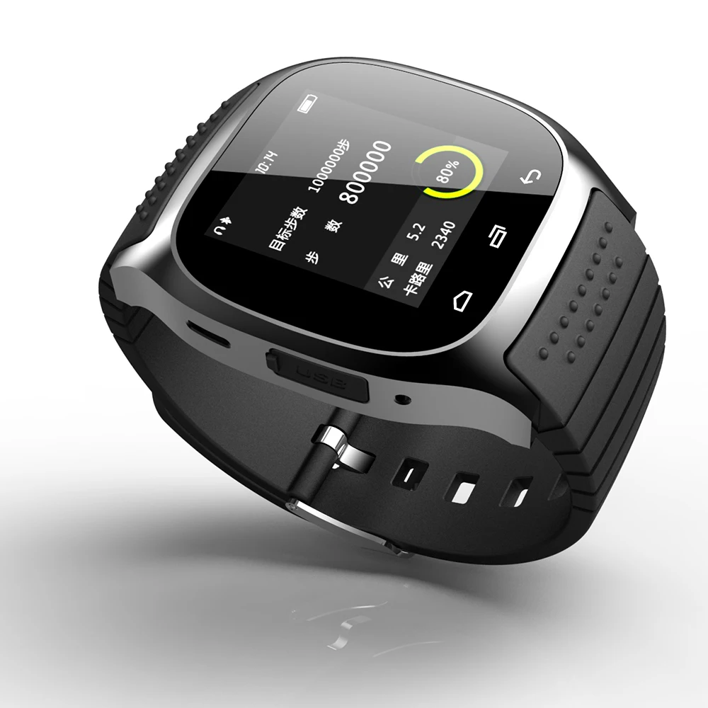 Vangas M26 Смарт часы для спорта идеально подходит работы с Android Системы Bluetooth 3 0 все