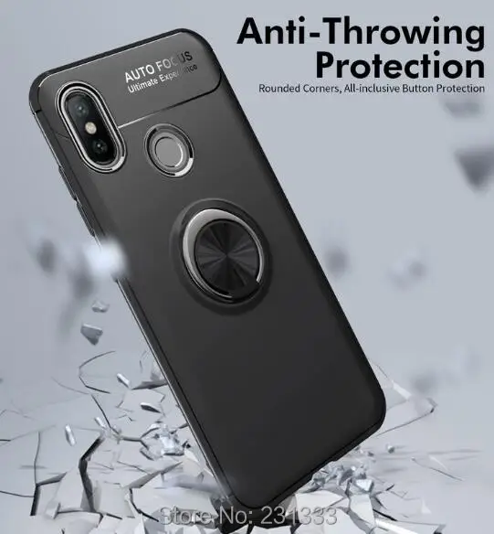 Мягкий чехол из ТПУ C-ku с магнитным креплением на присоске для Huawei Y9 2019 Honor 8C MATE 20 X