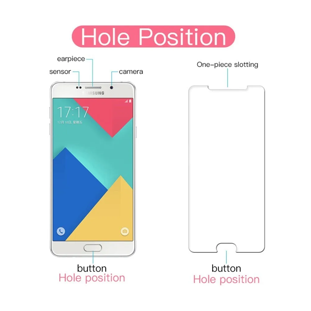 Закаленное стекло для Samsung Galaxy A 10 20 30 40 50 60 70 80 90 A10S Защитная пленка экрана M