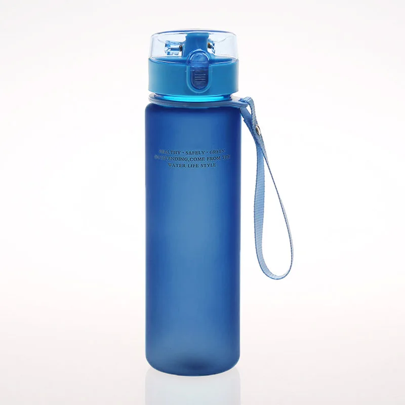 2018 герметичная BPA бесплатная тонкая бутылка для воды Запираемая крышка емкость