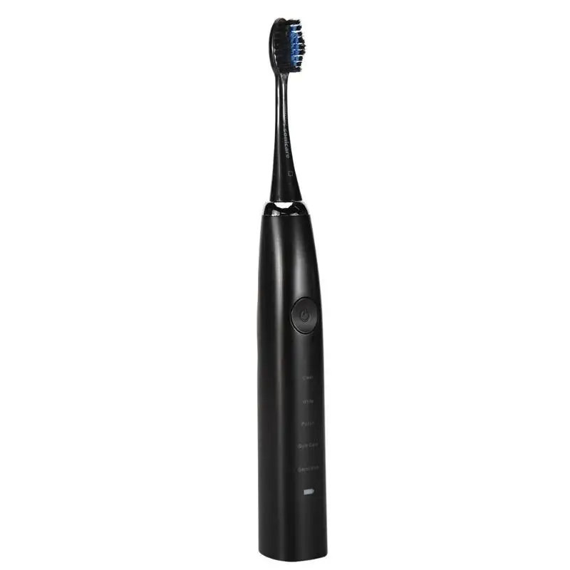 

USB Rechargeable Electric Toothbrushes Adult Personal Toothbrush With 2 Replacement Toothbrush Heads Teeth Oral Care