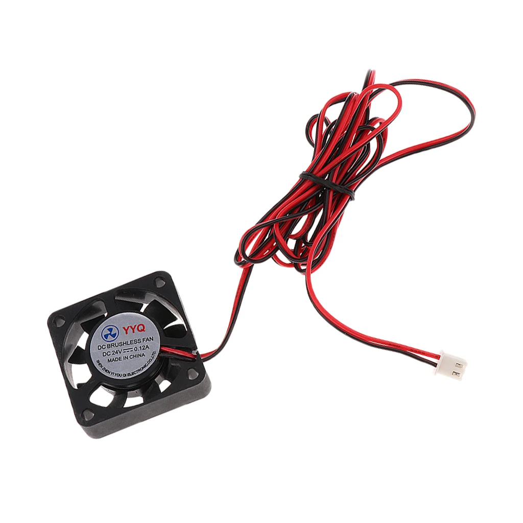 Ultra-silent 24V 40mmx40mmx10mm 4010 DC Brushless Cooling Fan for 3D Printer Auto-control System Electronics Medical Facilities |