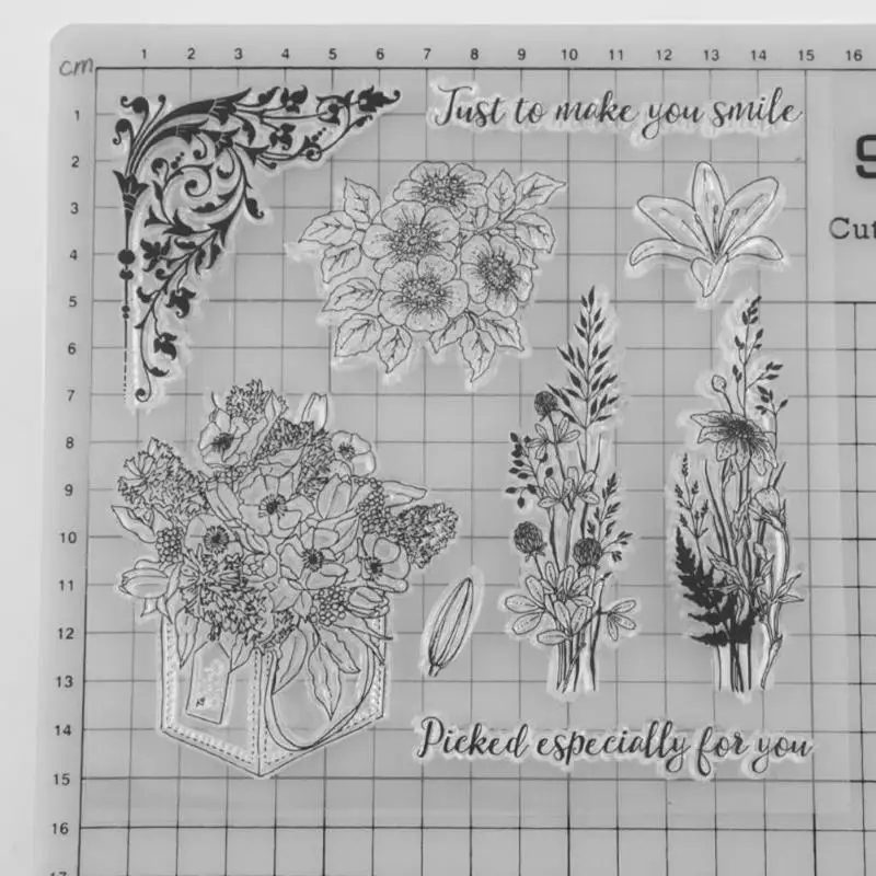 JourneySilicone Transparent Seals Clear Stamps for DIY Scrapbooking Photo Album Card Making Decorative Paper Crafts Gift | Дом и сад