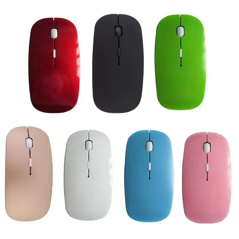 2 4G Беспроводная перезаряжаемая ультра тонкая эргономичная фотоэлектрическая